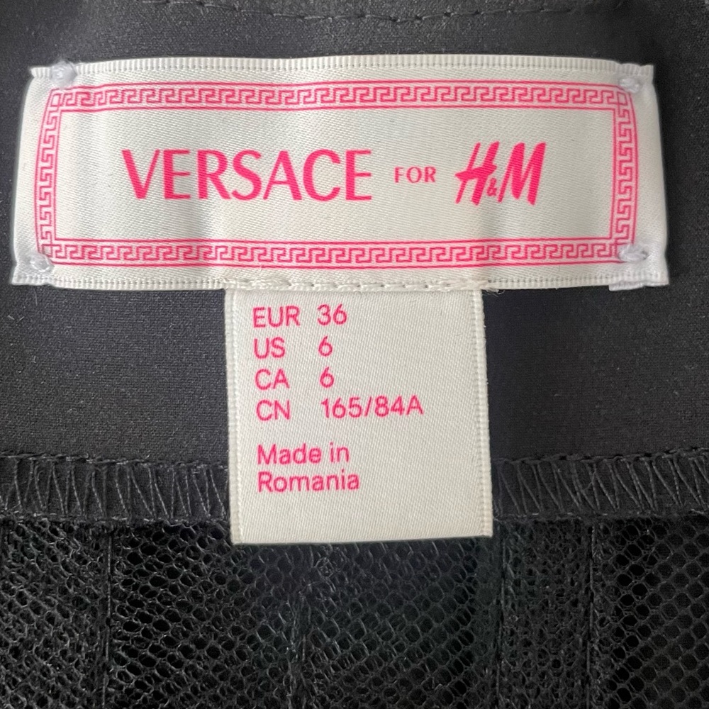 Versace x H&M Silk Corset Top - Picture 5 of 12
